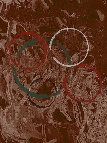 Rings Of Zambia Art Print
