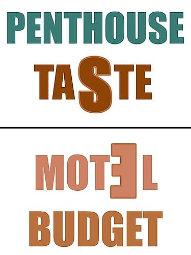 Penthouse Word Art Print