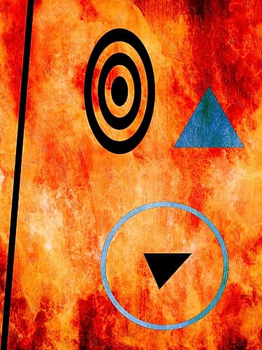 Celestrial Abstract 2 Art Print