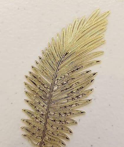 Gold Feather Art Print