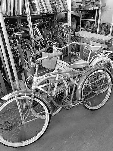 Bike Shop Art Print