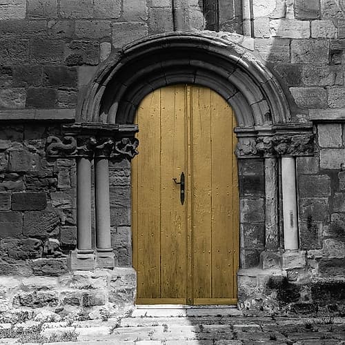 Golden Entrance Photography Print