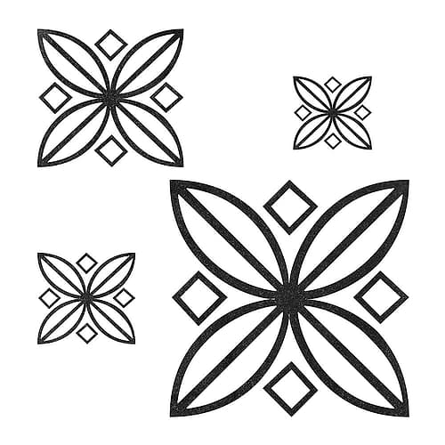 Pattern Flower Art Print