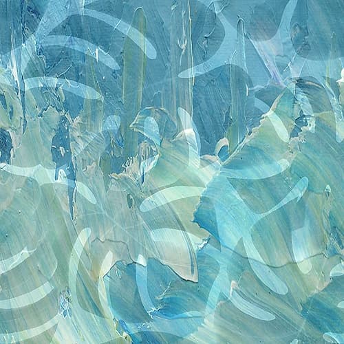 Blue Tropics 2 Art Print