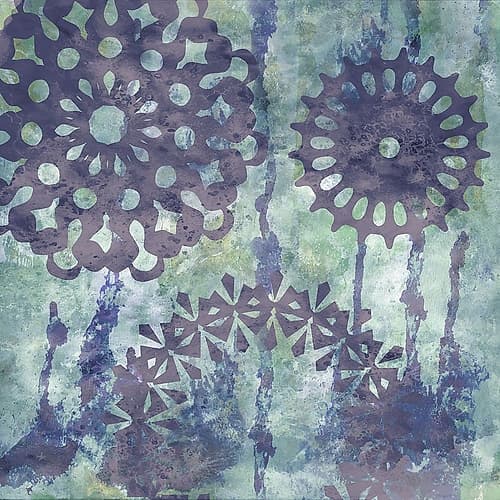 Abstract Mountain 2 Art Print