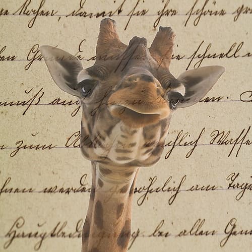 Geraffity Art Print