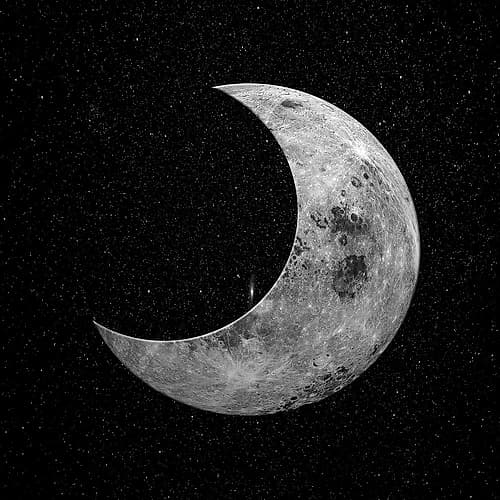 Night Moon Photography Print