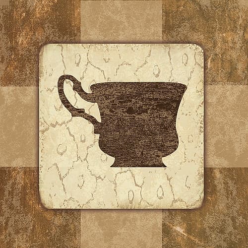 Wake Up To The Cup Food Print