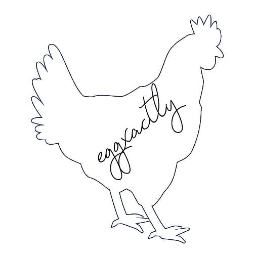 Chicken Art Print