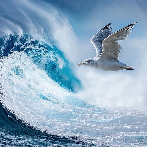 Big Wave Art Print