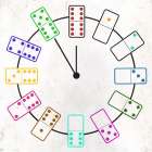 Dominos Art Print