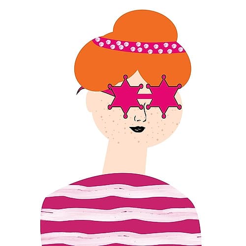 Girly 1 Art Print