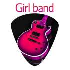 Girl Band Art Print