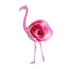 Flamingo Dress 2 Art Print
