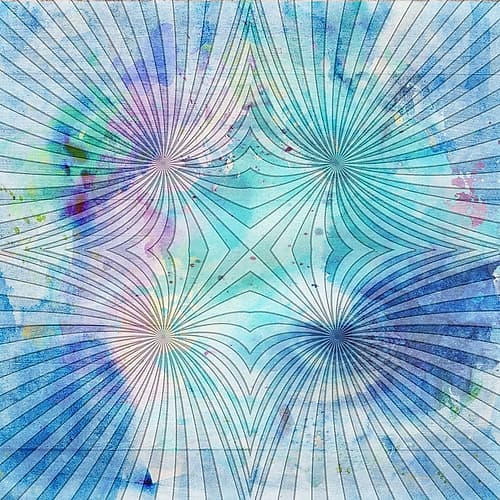 Geometrical Realm Art Print
