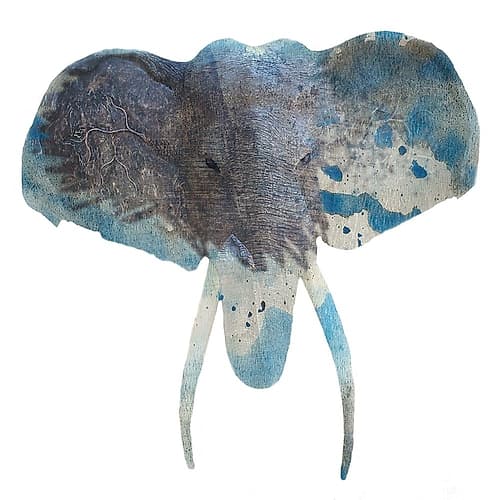 Watercolor Safari Animaux reproduction