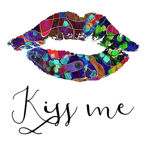 Kiss Me Art Print