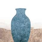 Blue Clay Art Print