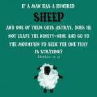 Lost Sheep Art Print