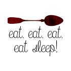 Lets Eat Art Print