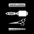 Hair Bathroom Art Print