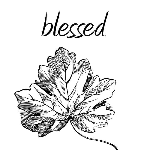 Blessed Food Print