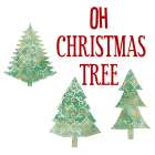 Oh Christmas Tree Traditional Print