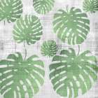 Tropical Rain Bathroom Art Print