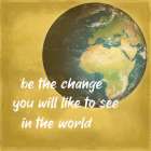 The World 3 Art Print