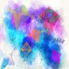 Kites Art Print