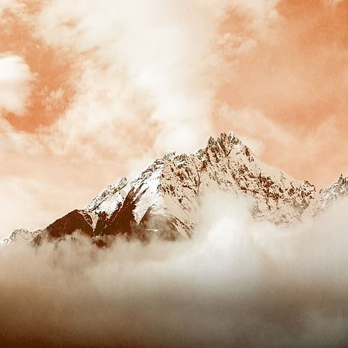 Burnt Skies Landscape Print