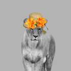 Jungle Queen B Art Print