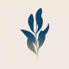 French Cake Leaves Bathroom Art Print