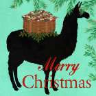 Christmas Lama Art Print