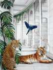 Big Cat Club Art Print Art Print