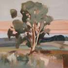 The Old Gum Tree Art Print