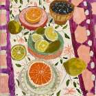 Fiesta Harvest I Art Print