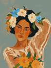 Senorita Art Print