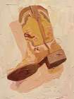 Ranch Boots Art Print