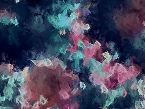Diamond Storm Art Print
