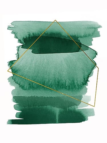 Greenset Poster Art Print
