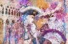 Romance Venice I Art Print
