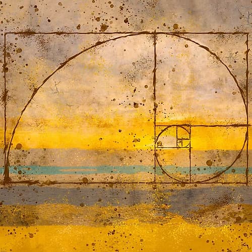 Fibonacci II Art Print by Marta Wiley