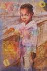 Little African Boy III Art Print