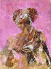 Pink African Dreams Art Print