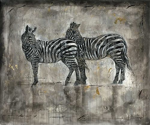 Zebra Art Print by Marta Wiley