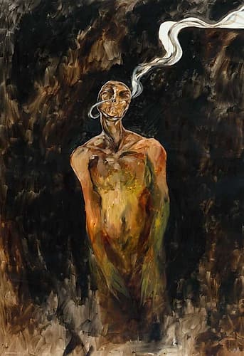 Demon Who Smells The Light Inspirational Print