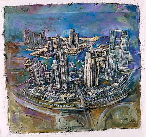 Dubai III Inspirational Print