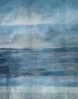 Blue Ocean Abstract Art Print