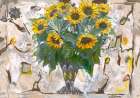 Yellow Floral Art Print